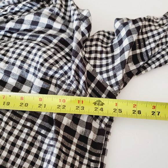 LOVE & LEGEND Gingham Button Down Shirt - Picture 7 of 8